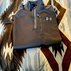 Mens 3/4 zip Under Armour Grey